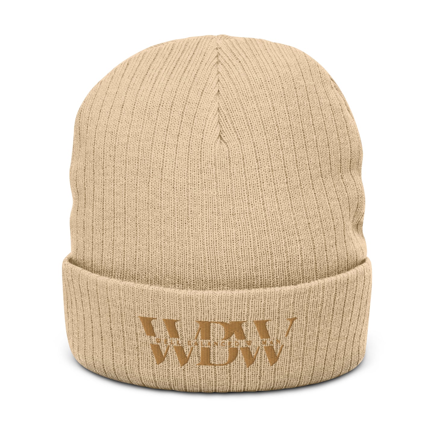 WBW Ribbed knit beanie