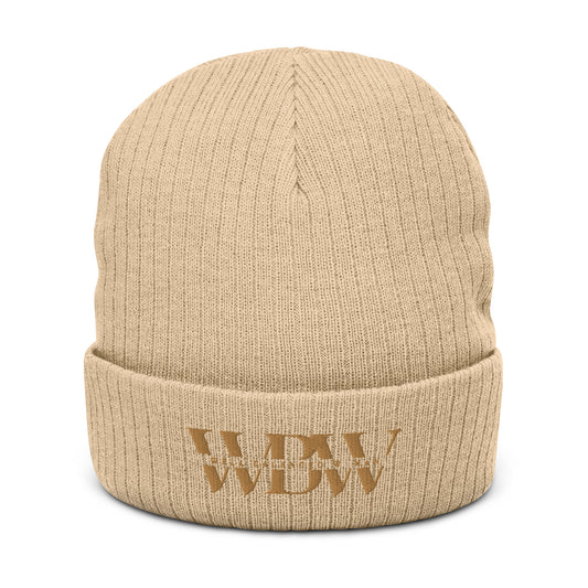 WBW Ribbed knit beanie