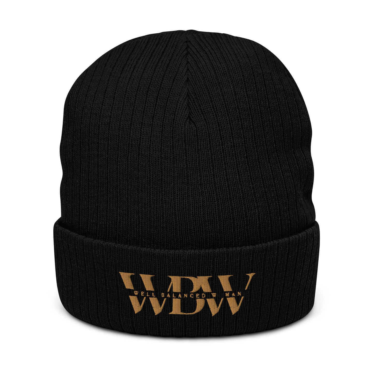 WBW Ribbed knit beanie